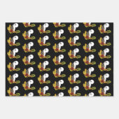 Wolf Howling Moon Geschenkpapier Set (Vorderseite 2)