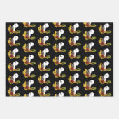 Wolf Howling Moon Geschenkpapier Set (Vorderseite)