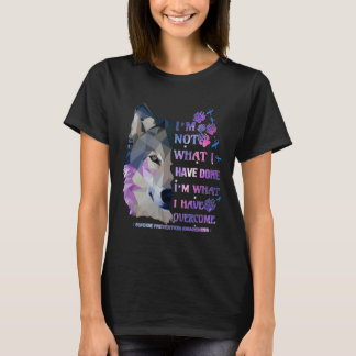 Wolf ich bin nicht, was ich getan habe, ich bin da T-Shirt