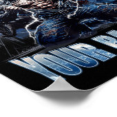 Wolf If They Talk Behind Your Back Fart Funny Crin Poster (Ecke)