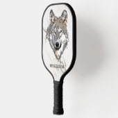 Wolf Illustration Pickleball Schläger (Links)