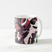 Wolf im Frühling Kaffeetasse (VorderseiteRechts)