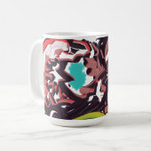 Wolf im Frühling Kaffeetasse (Vorderseite Links)