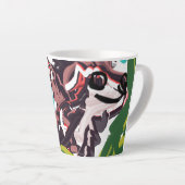 Wolf im Frühling Milchtasse (Rechte Ecke)