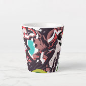 Wolf im Frühling Milchtasse (Vorderseite)