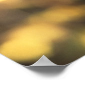 Wolf im Herbst Poster (Ecke)