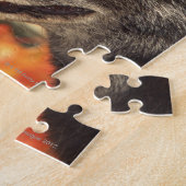 Wolf im Herbst Puzzle (Seite)