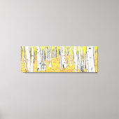 Wolf im Herbstwald Leinwanddruck (Vorderseite)