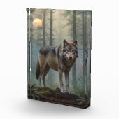 Wolf im Magischen Wald Fotoblock (Rechts)