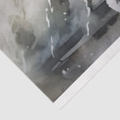 Wolf im Schnee 1 Dekoupage Paper Seidenpapier (Ausschnitt)