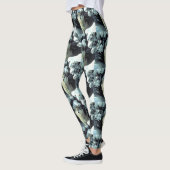 Wolf im Schnee Leggings (Links)