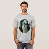 Wolf im Schnee-T - Shirt (Vorne ganz)