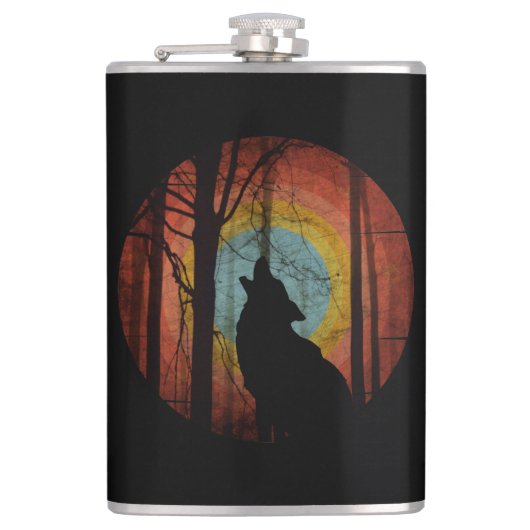 WOLF IM WALD FLACHMANN (Vorderseite)