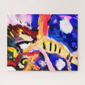 Wolf im Winter Puzzle (Horizontal)