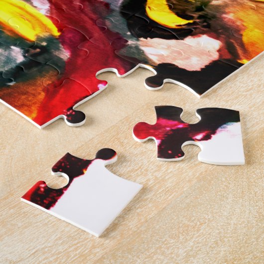 Wolf im Winter Puzzle (Seite)