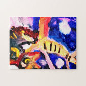 Wolf im Winter Puzzle (Horizontal)