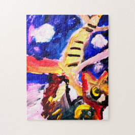 Wolf im Winter Puzzle