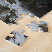 Wolf im Winter Puzzle (Seite)