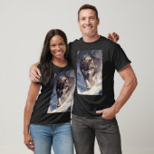 Wolf im Winter T-Shirt (Unisex)