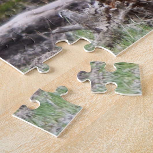 Wolf im Yellowstone-Puzzle Puzzle (Seite)