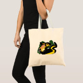 Wolf in der Herbstzeit Tragetasche (Vorderseite (Produkt))