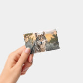 Wolf in der Natur Ausweis (Handheld)