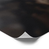 Wolf in der Natur Poster (Ecke)