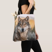 Wolf in der Natur Tasche (Von Nahem)