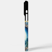 Wolf in einem Mondwald Case-Mate iPhone Hülle (Rückseite / Links)