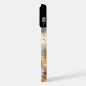 Wolf in Herbstfarben: Die Schönheit der Natur entf iPhone Hülle (Linke Seite)