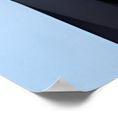 Wolf in Polizeiuniform | AI Art Poster (Ecke)