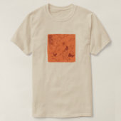 Wolf in rot T-Shirt (Design vorne)