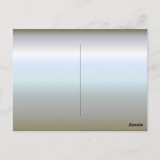 Wolf in Schafbekleidung Postkarte (Rückseite)