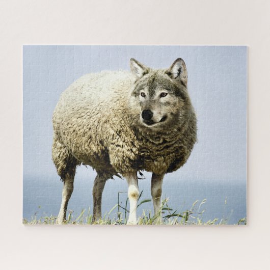 Wolf in Schafbekleidung Puzzle (Horizontal)