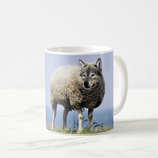 Wolf in sheeps clothing kaffeetasse (VorderseiteRechts)