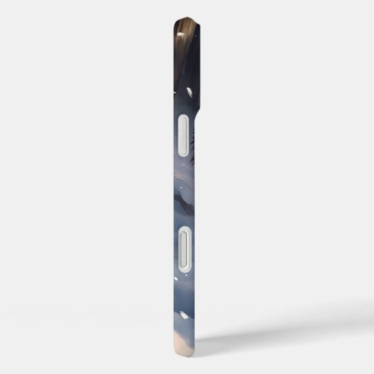 Wolf in winter Case-Mate iPhone hülle (Rückseite / Rechts)