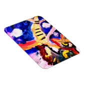 Wolf in winter magnet (Rechte Seite)