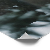 Wolf in Winter Poster (Ecke)