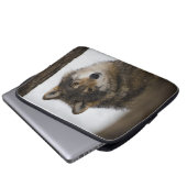 Wolf in Woods Electronics Bag Laptopschutzhülle (Vorne Knopf)