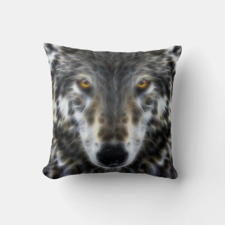 Wolf Inspirational Design Portrait Kissen