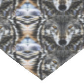 Wolf Inspirational Design Portrait Tischdecke (Schrägansicht)