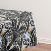 Wolf Inspirational Design Portrait Tischdecke (Beispiel)
