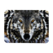Wolf Inspirational intensives Portrait Magnet (Horizontal)