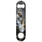 Wolf-inspirierend intensives Porträt Speed Flaschenöffner (Vorderseite)