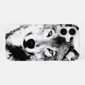 Wolf iPhone 16 Hülle (Rückseite (Horizontal))