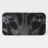 Wolf iPhone 5 Case Wolf Pup Eyes Fall Wolf Geschen (Rückseite (Horizontal))