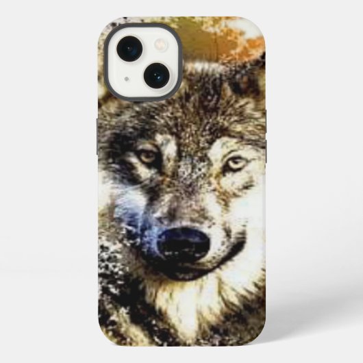 Wolf iPhone hülle (Rückseite)