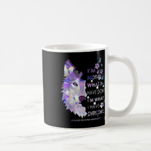 Wolf ist, was ich getan habe, um Suizidprävention Kaffeetasse
