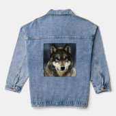 Wolf Jeansjacke (Rückseite)