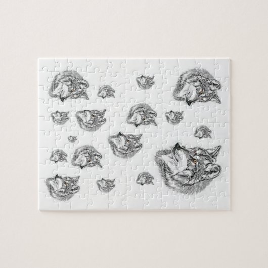Wolf Jigsaw Puzzle (Horizontal)